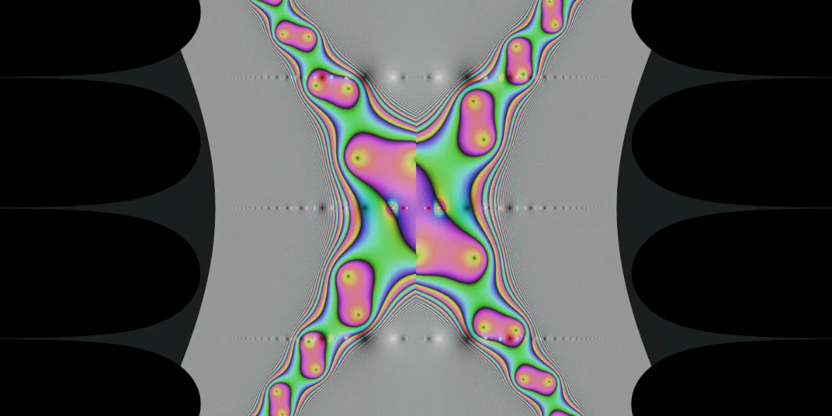 A piece of fractal art produced by FractalPane.