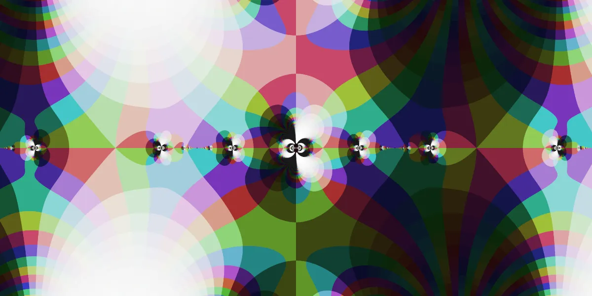A piece of fractal art produced by FractalPane.