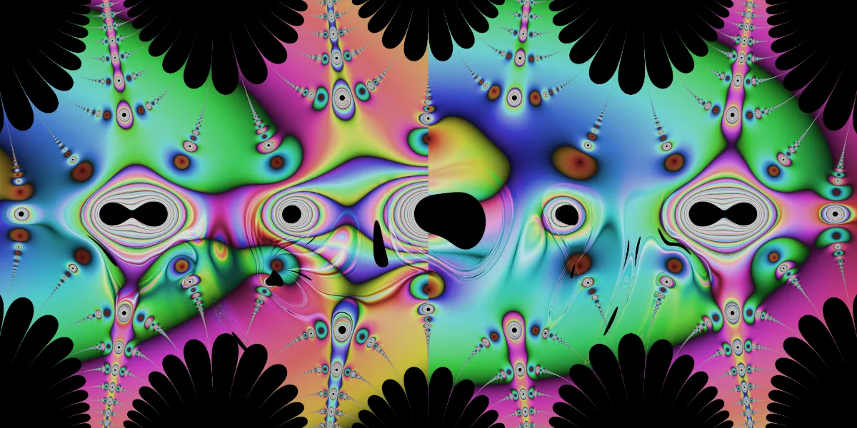 A piece of fractal art produced by FractalPane.