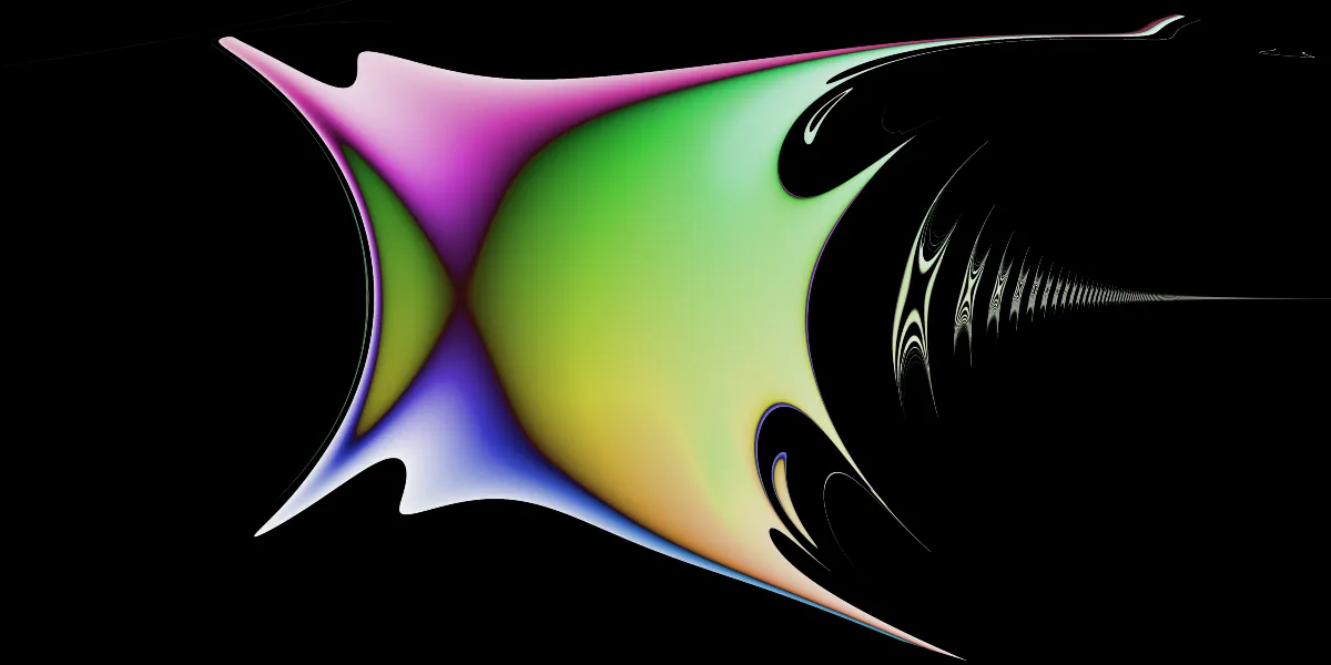 A piece of fractal art produced by FractalPane.