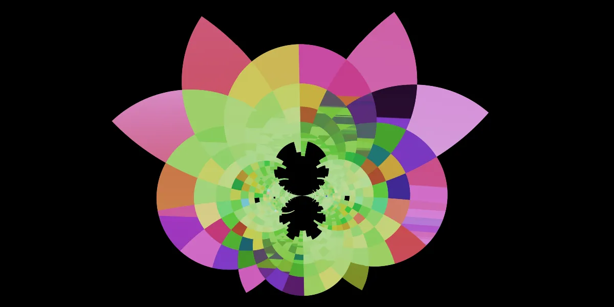 A piece of fractal art produced by FractalPane.