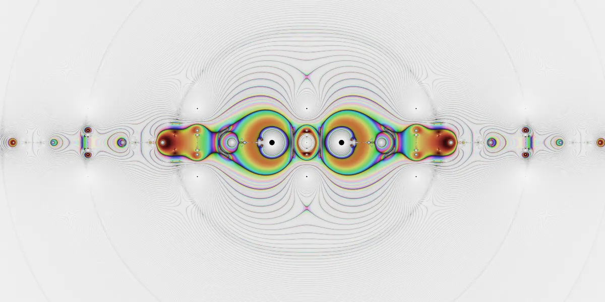 A piece of fractal art produced by FractalPane.