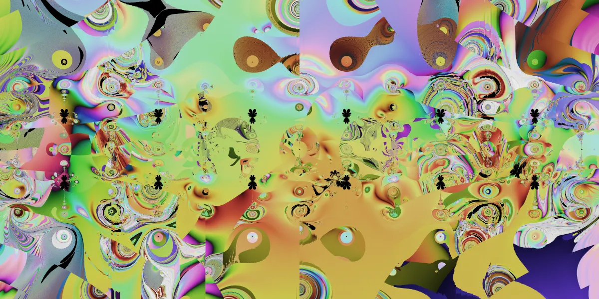 A piece of fractal art produced by FractalPane.