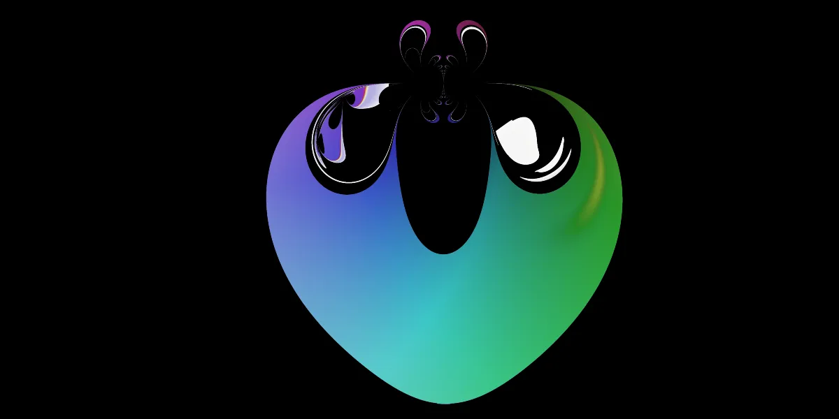 A piece of fractal art produced by FractalPane.