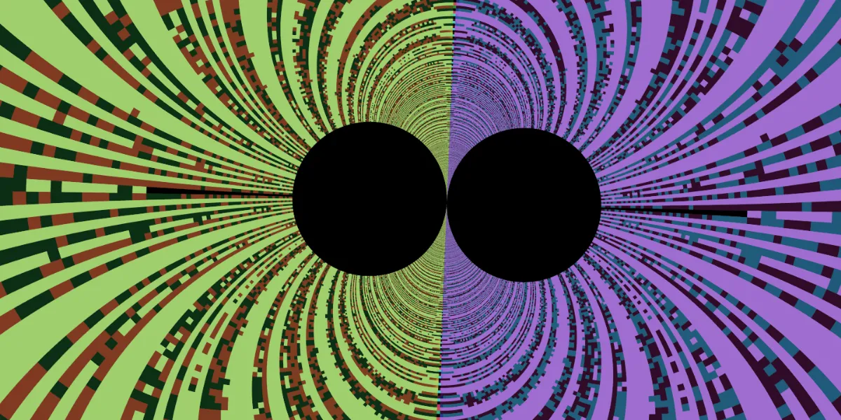 A piece of fractal art produced by FractalPane.