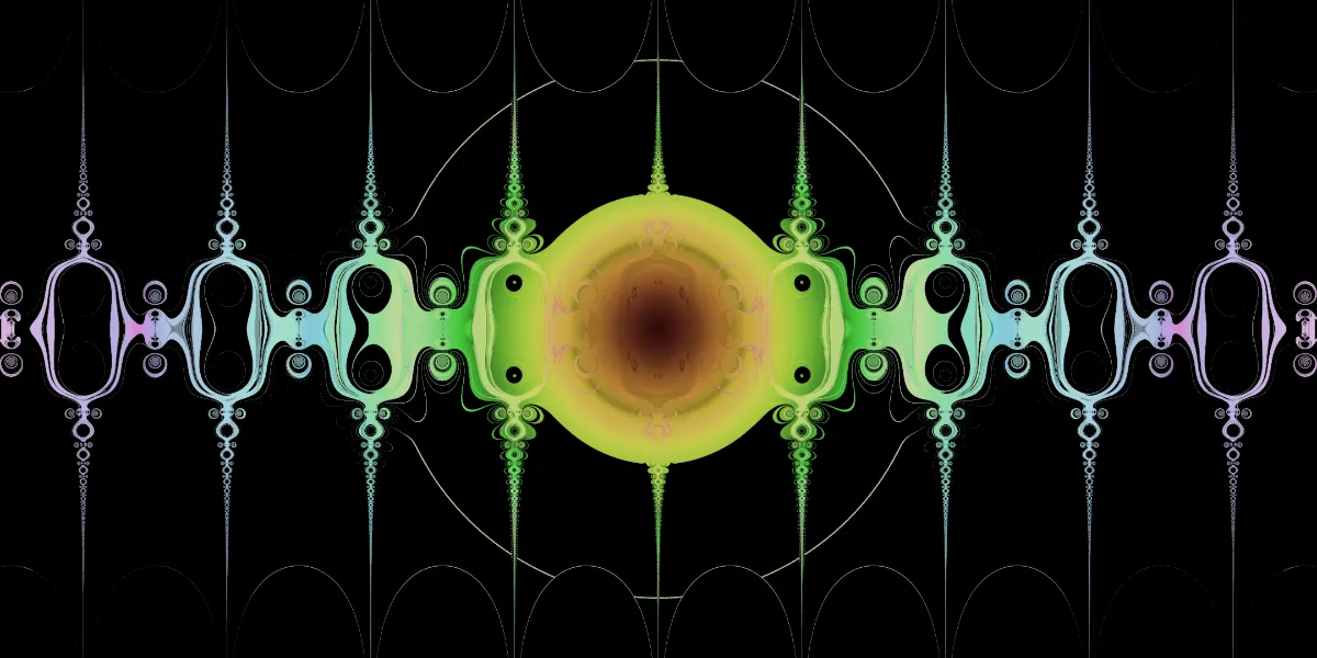 A piece of fractal art produced by FractalPane.