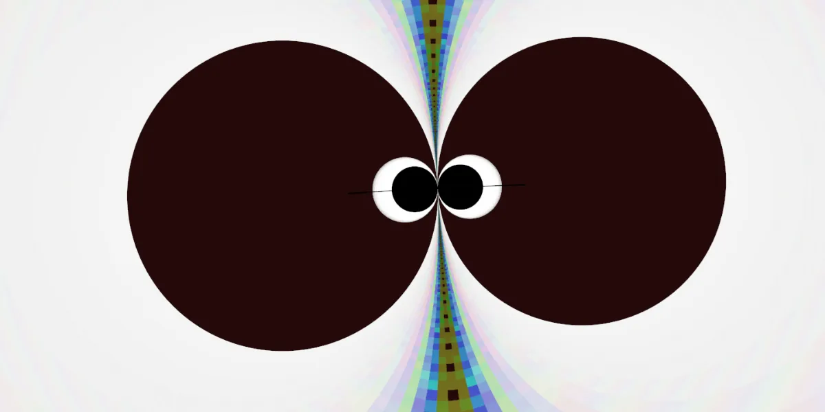 A piece of fractal art produced by FractalPane.