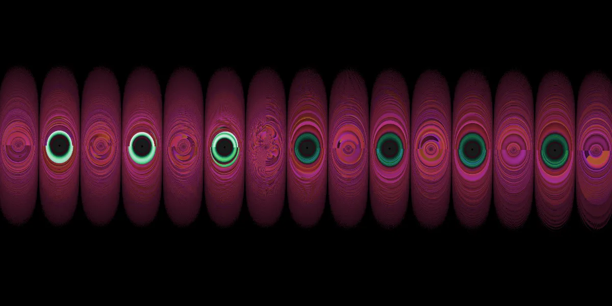 A piece of fractal art produced by FractalPane.