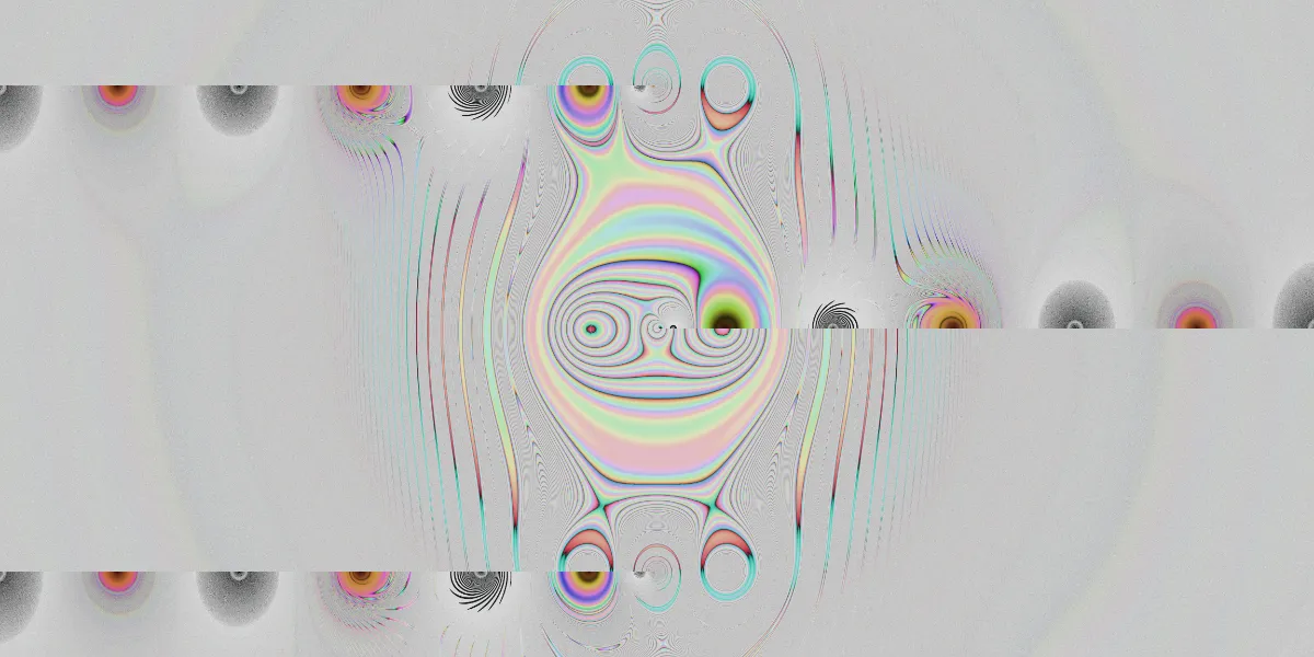 A piece of fractal art produced by FractalPane.