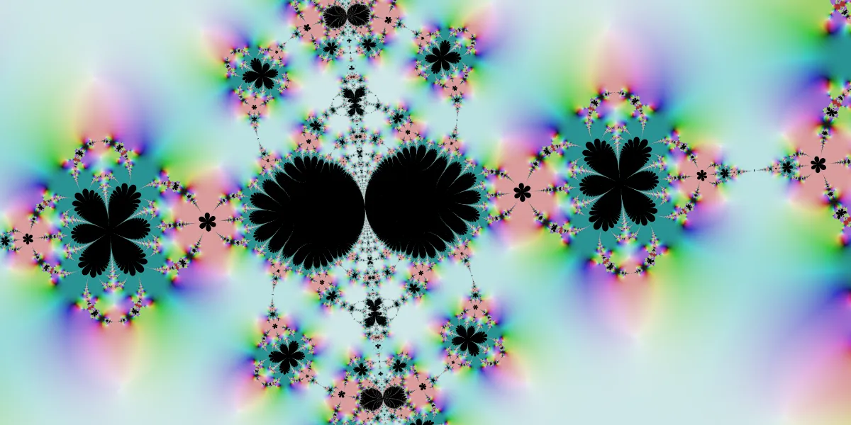 A piece of fractal art produced by FractalPane.
