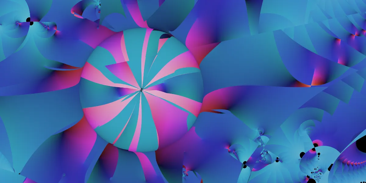 A piece of fractal art produced by FractalPane.