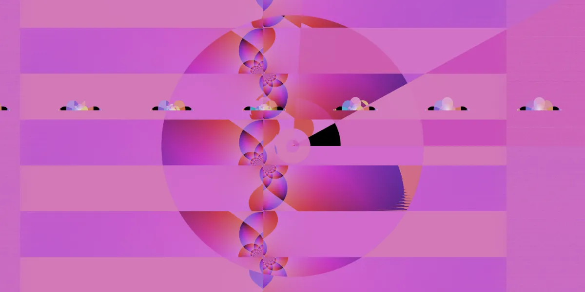 A piece of fractal art produced by FractalPane.