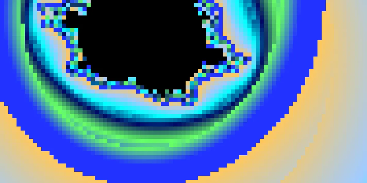 A piece of fractal art produced by FractalPane.
