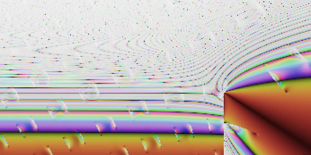 A piece of fractal art produced by FractalPane.