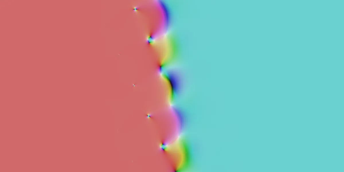 A piece of fractal art produced by FractalPane.