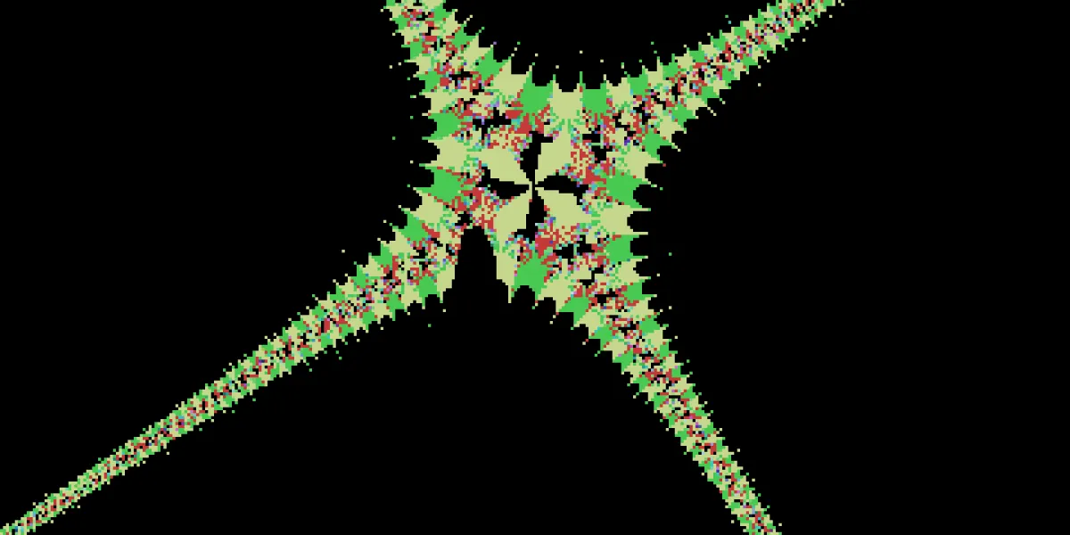 A piece of fractal art produced by FractalPane.