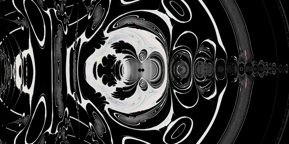 A piece of fractal art produced by FractalPane.