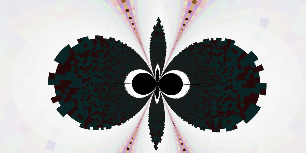 A piece of fractal art produced by FractalPane.