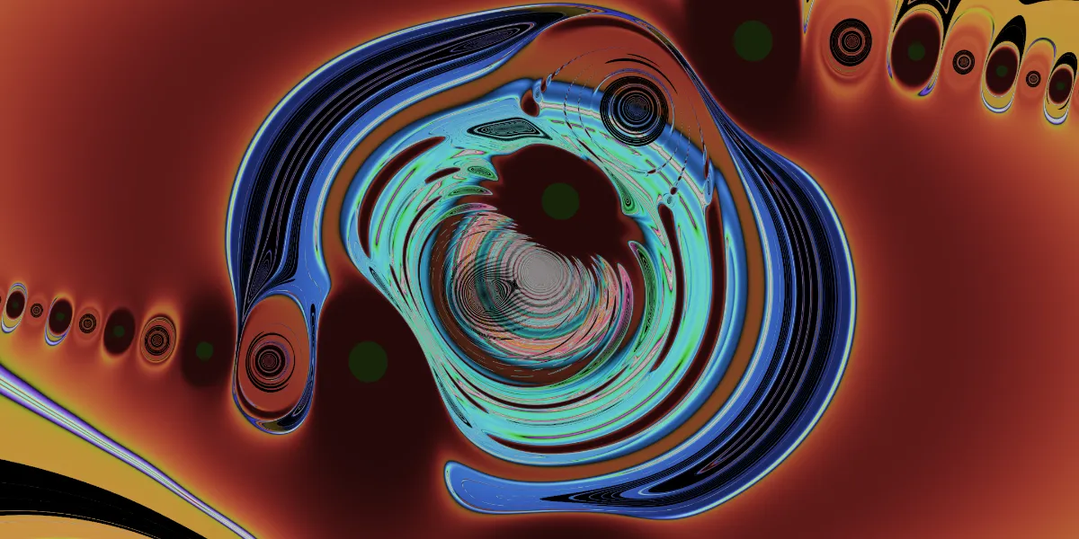 A piece of fractal art produced by FractalPane.