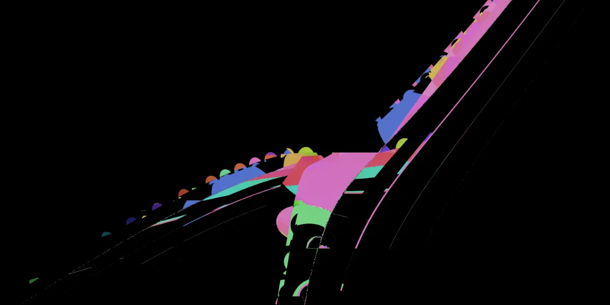 A piece of fractal art produced by FractalPane.