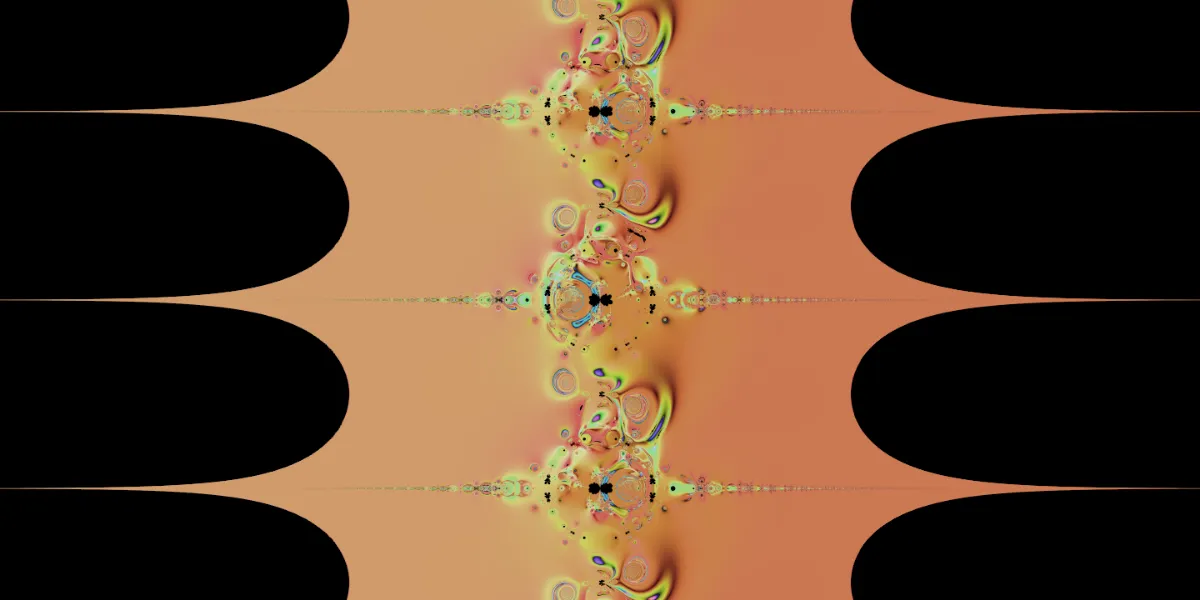 A piece of fractal art produced by FractalPane.