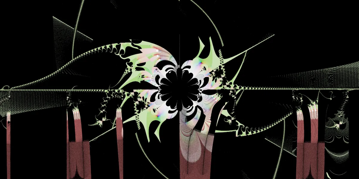 A piece of fractal art produced by FractalPane.