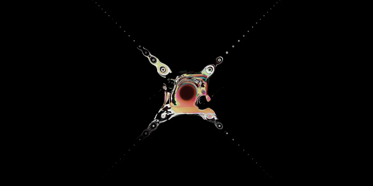 A piece of fractal art produced by FractalPane.