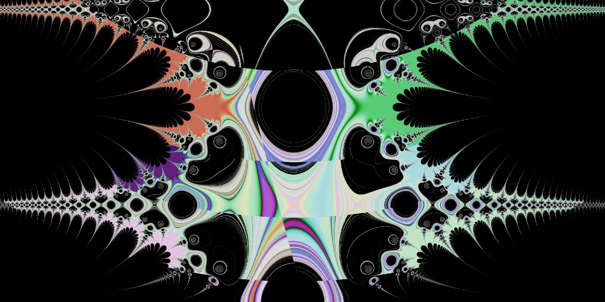 A piece of fractal art produced by FractalPane.