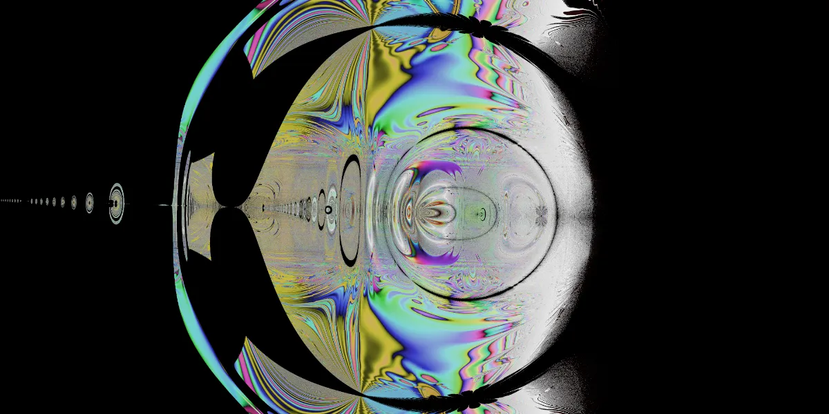 A piece of fractal art produced by FractalPane.
