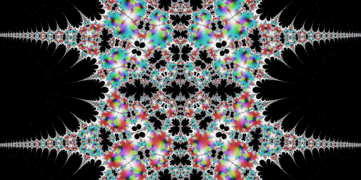 A piece of fractal art produced by FractalPane.