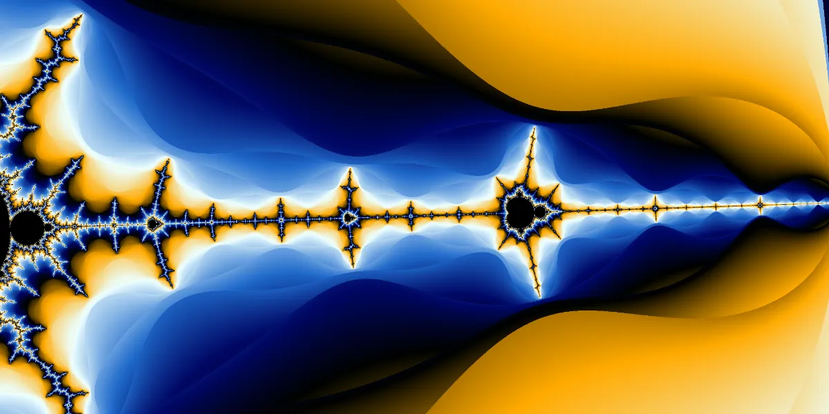 A piece of fractal art produced by FractalPane.