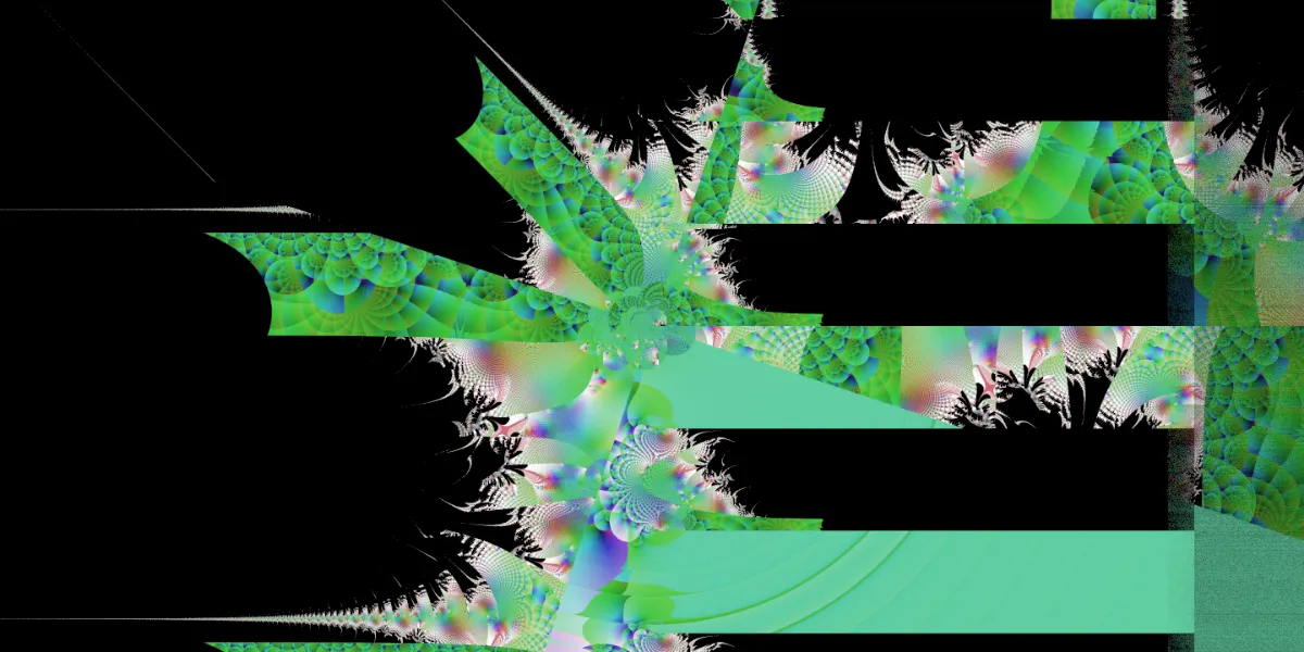 A piece of fractal art produced by FractalPane.