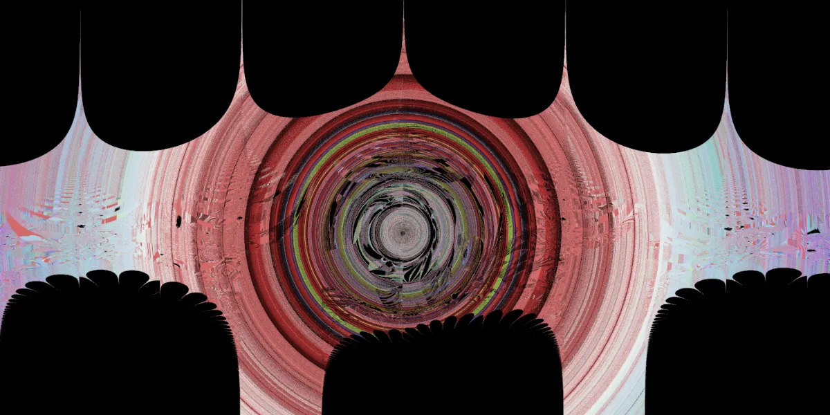 A piece of fractal art produced by FractalPane.