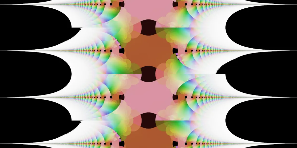 A piece of fractal art produced by FractalPane.