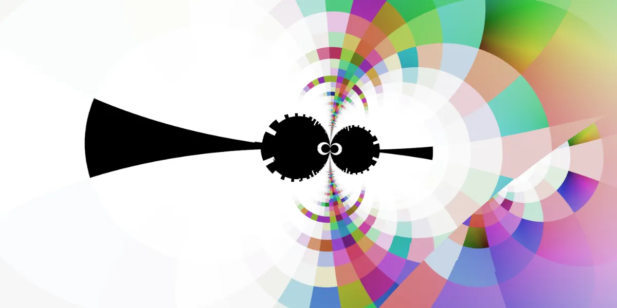 A piece of fractal art produced by FractalPane.