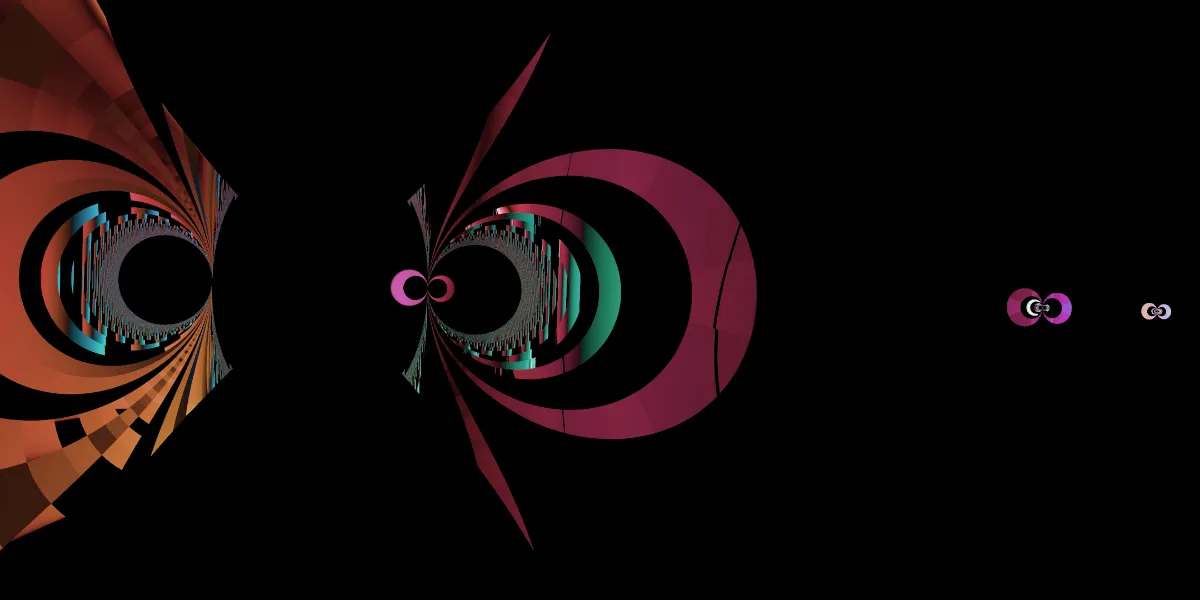 A piece of fractal art produced by FractalPane.