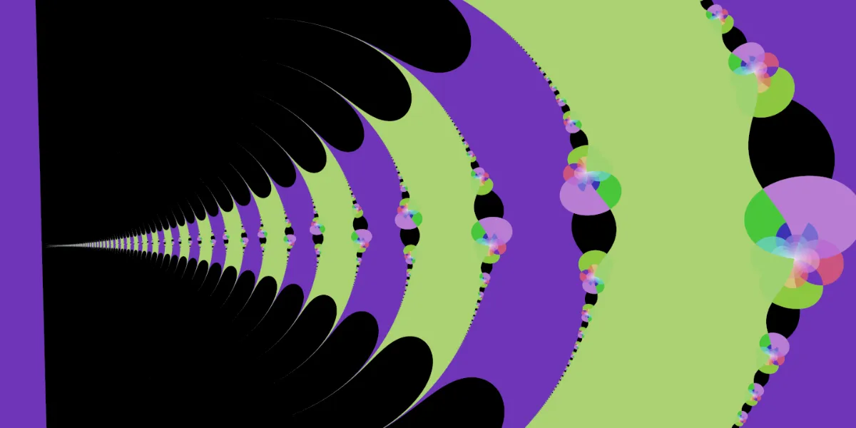A piece of fractal art produced by FractalPane.