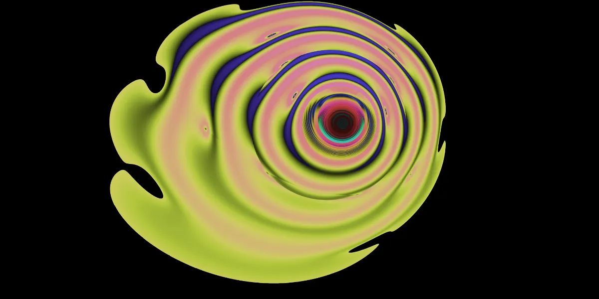 A piece of fractal art produced by FractalPane.