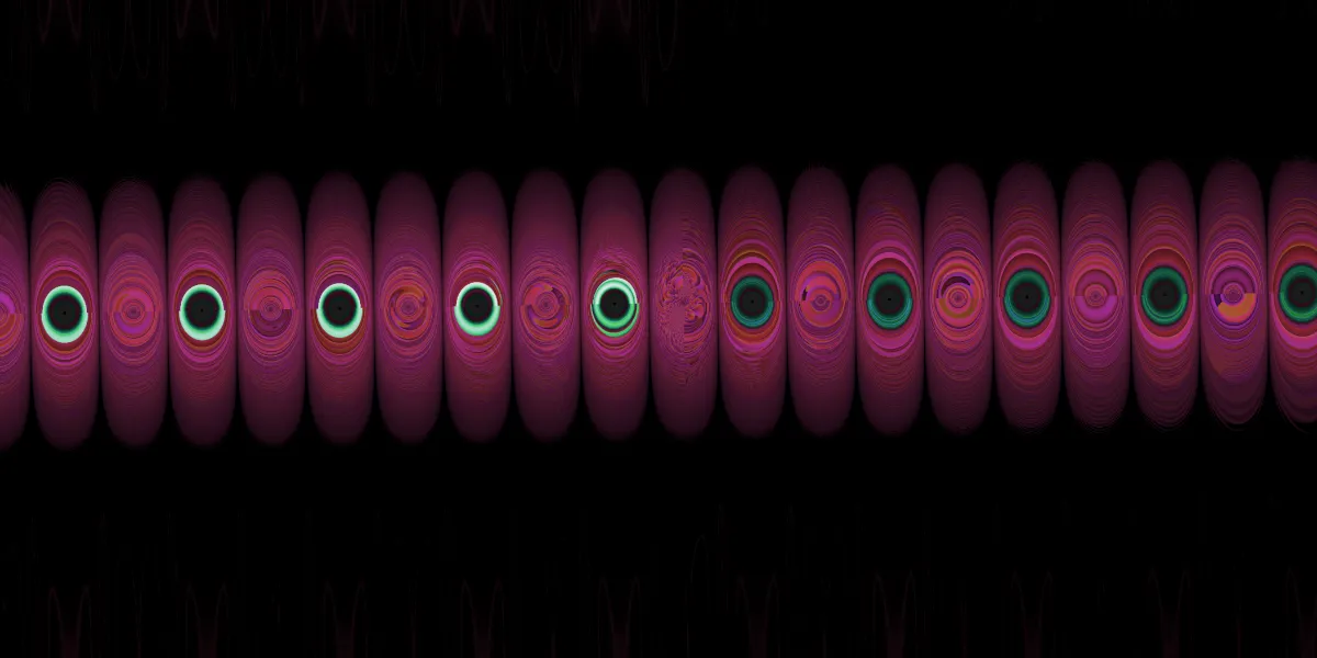 A piece of fractal art produced by FractalPane.