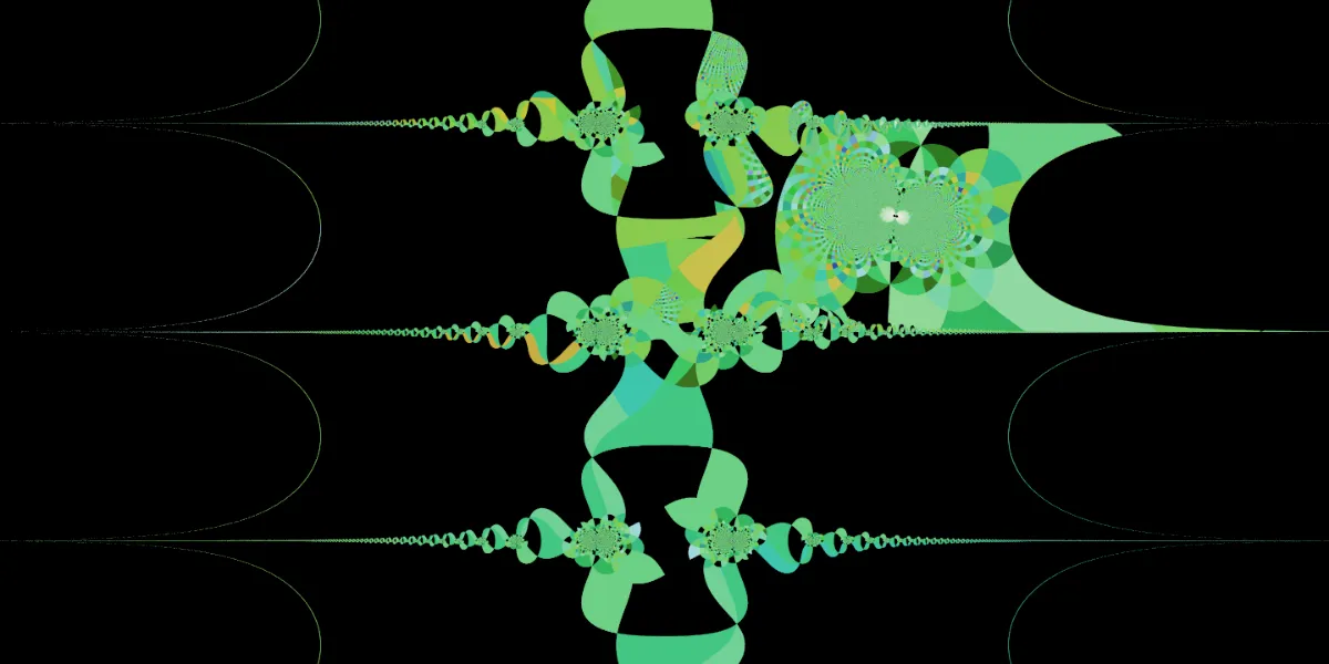 A piece of fractal art produced by FractalPane.