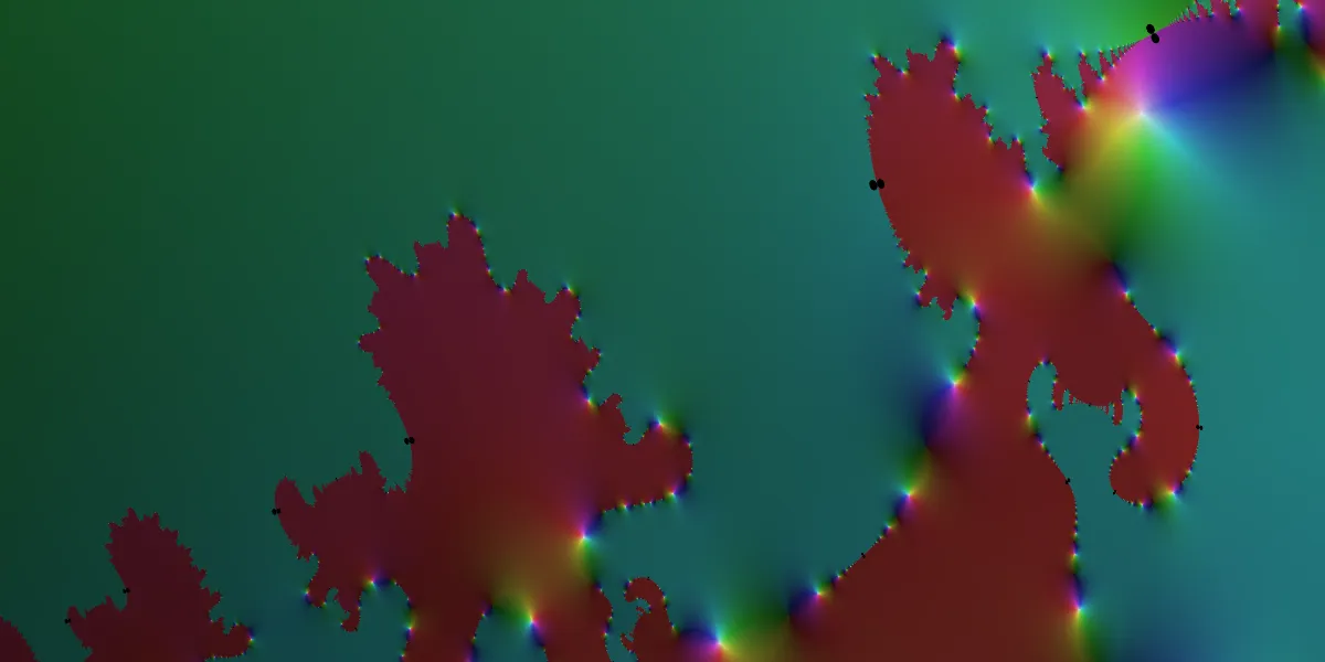 A piece of fractal art produced by FractalPane.