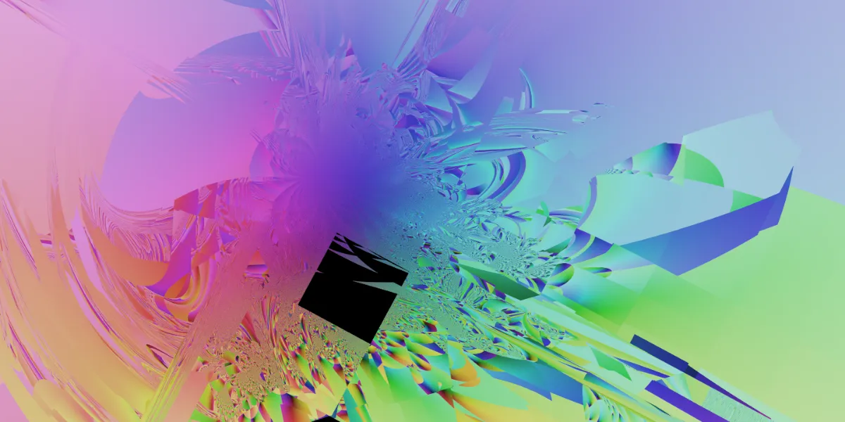 A piece of fractal art produced by FractalPane.