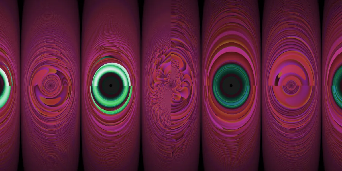 A piece of fractal art produced by FractalPane.