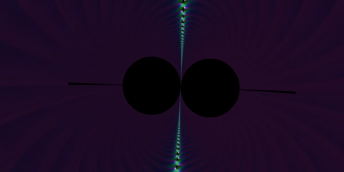 A piece of fractal art produced by FractalPane.