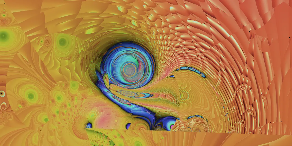 A piece of fractal art produced by FractalPane.