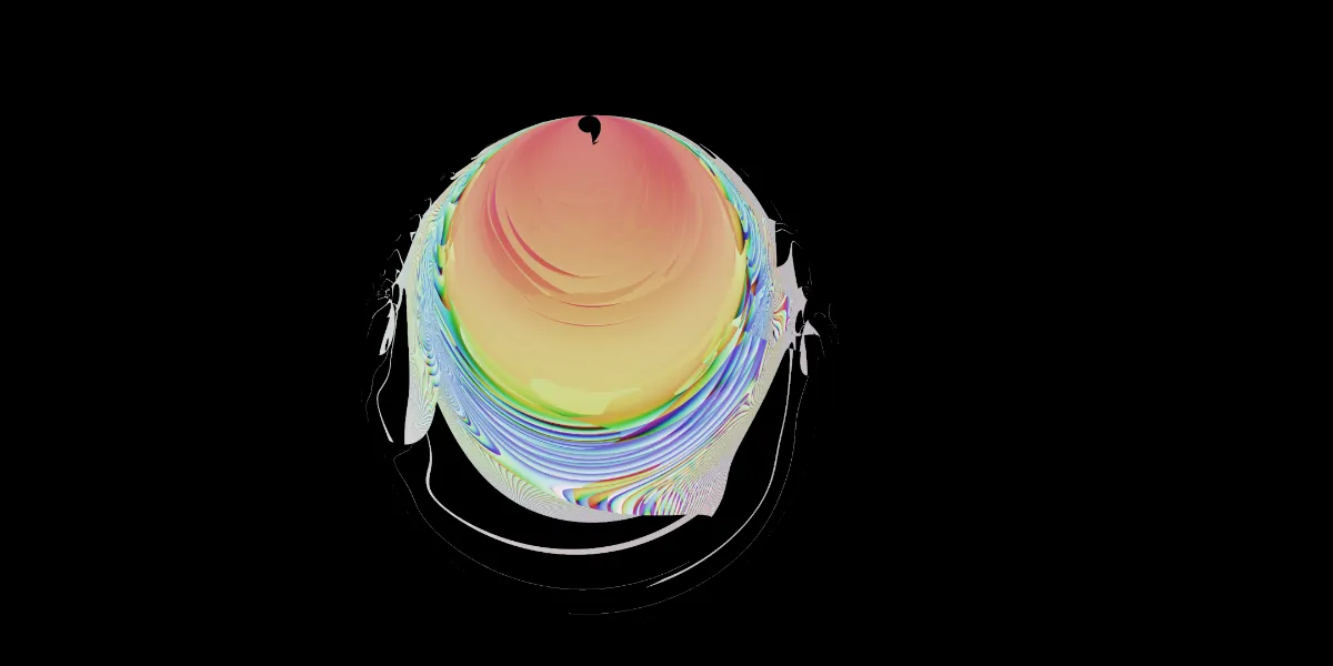 A piece of fractal art produced by FractalPane.