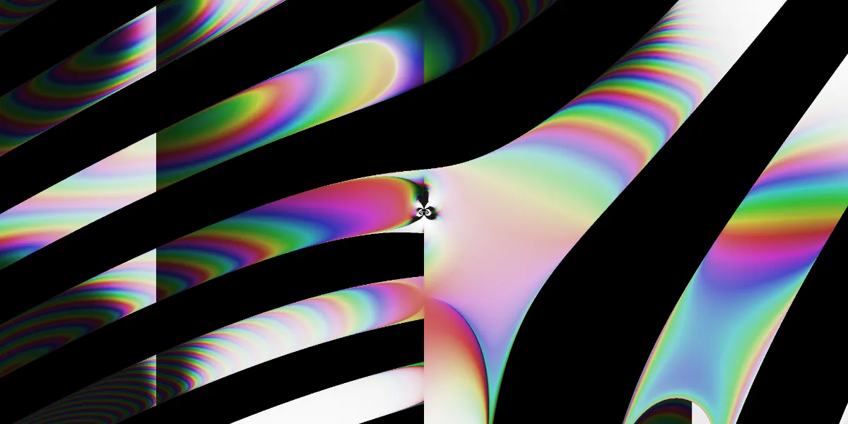 A piece of fractal art produced by FractalPane.