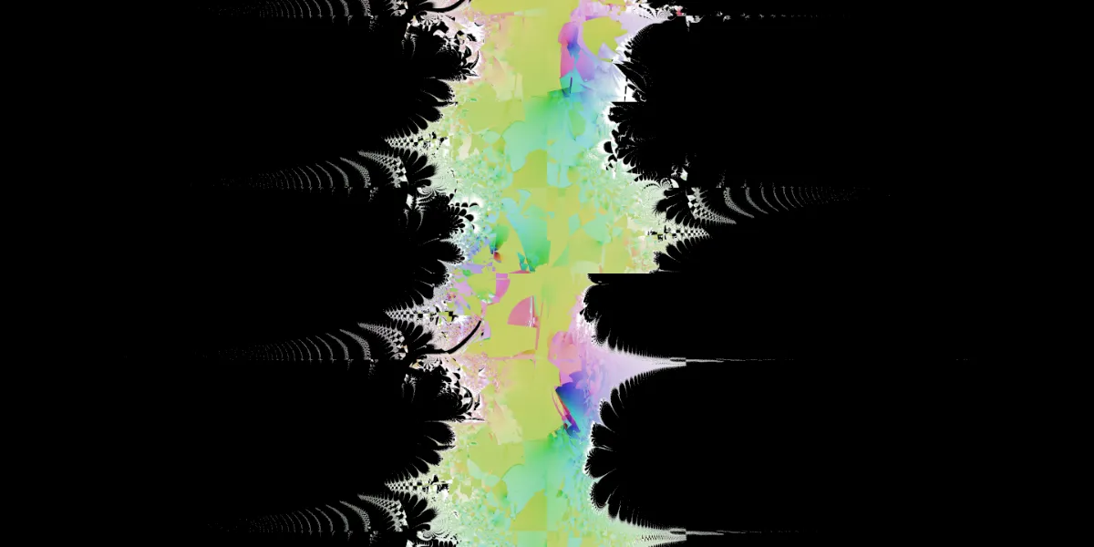 A piece of fractal art produced by FractalPane.