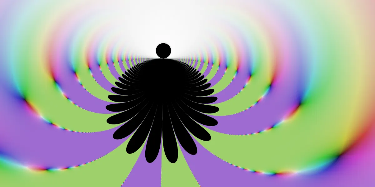 A piece of fractal art produced by FractalPane.