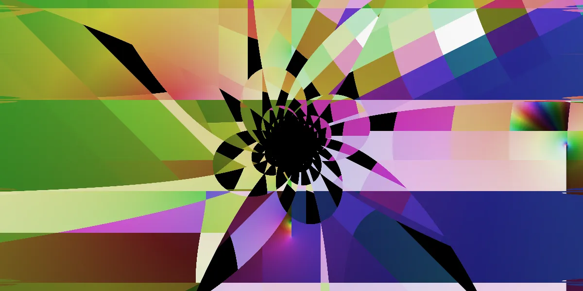 A piece of fractal art produced by FractalPane.